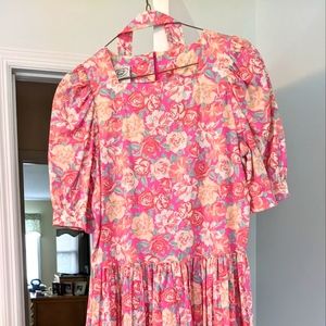 Vintage Laua Ashley floral dress